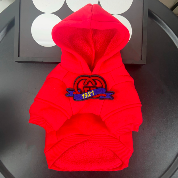 Pawcci GG Patch Essentials Designer Dog Hoodie - Image 4