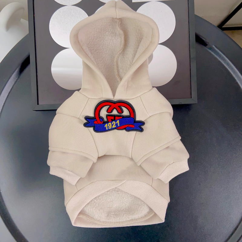 Pawcci GG Patch Essentials Designer Dog Hoodie - Image 2