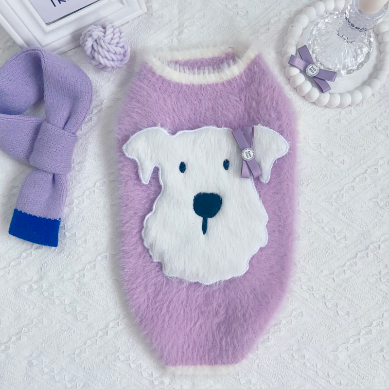 Puppy Fluff Designer Dog Sweater - Image 4