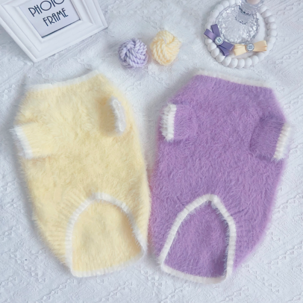 Puppy Fluff Designer Dog Sweater - Image 3