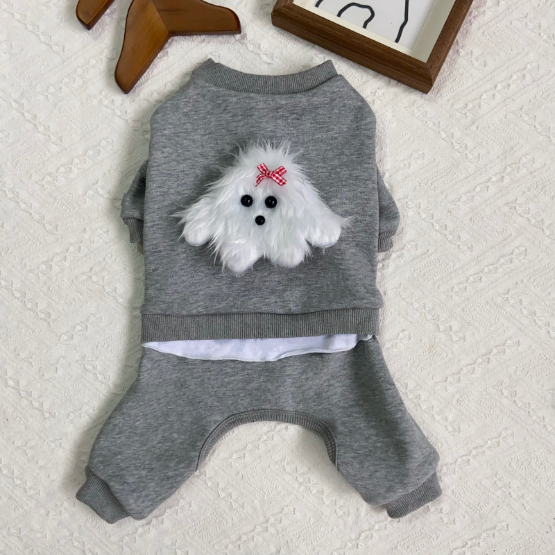 Puppy Fluff Designer Dog Jumpsuit - Image 6