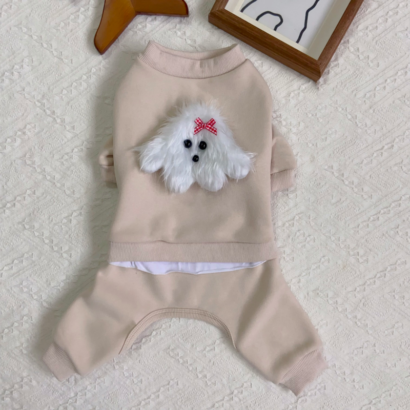 Puppy Fluff Designer Dog Jumpsuit - Image 4