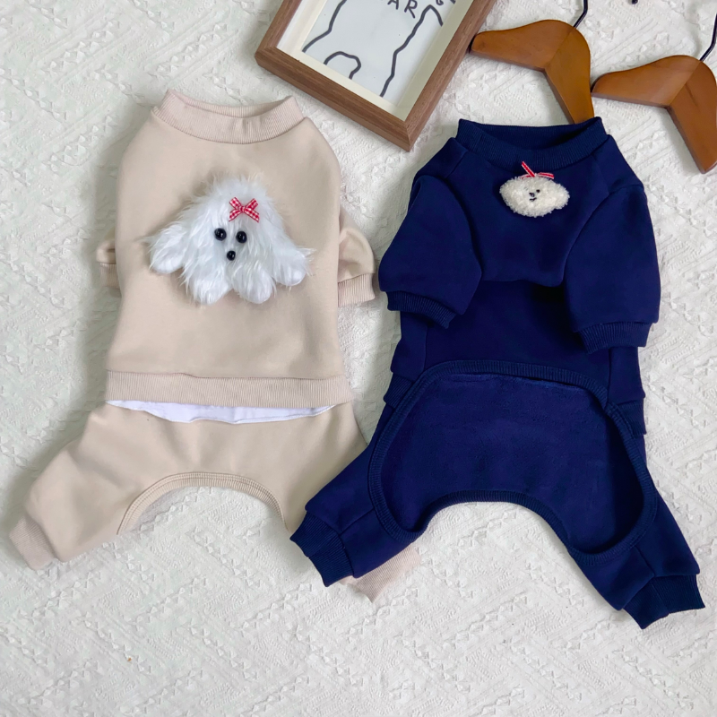 Puppy Fluff Designer Dog Jumpsuit - Image 3