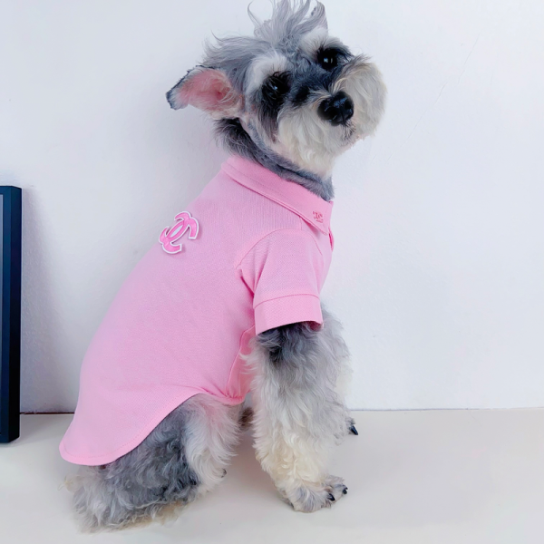 Chewnel Patch Logo Designer Dog Polo Shirt - Image 10