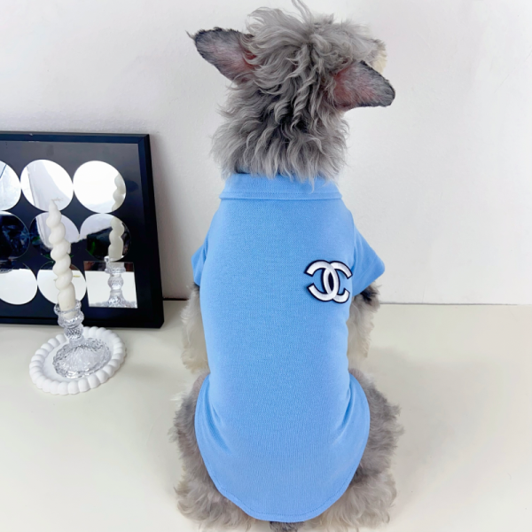 Chewnel Patch Logo Designer Dog Polo Shirt - Image 13