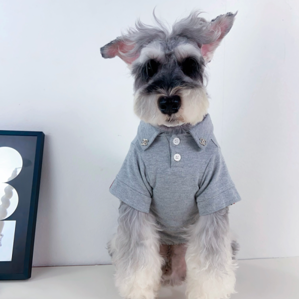 Chewnel Patch Logo Designer Dog Polo Shirt - Image 29