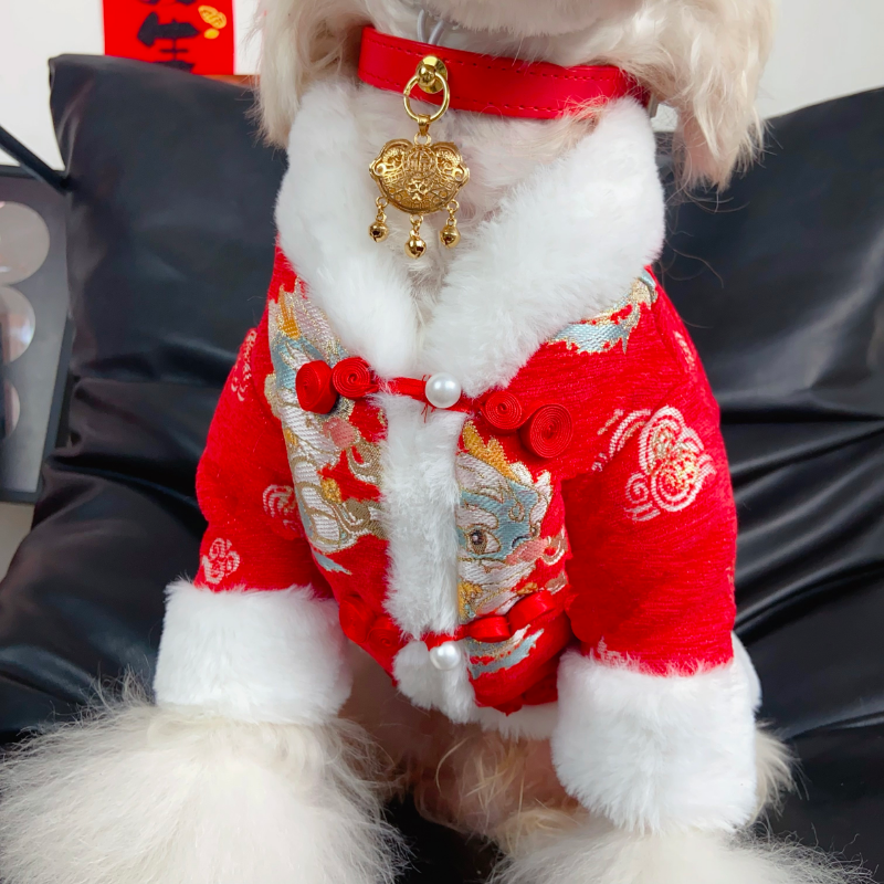 Imperial Dragon Designer Dog Coat - Image 8