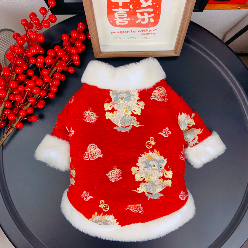 Imperial Dragon Designer Dog Coat - Image 4