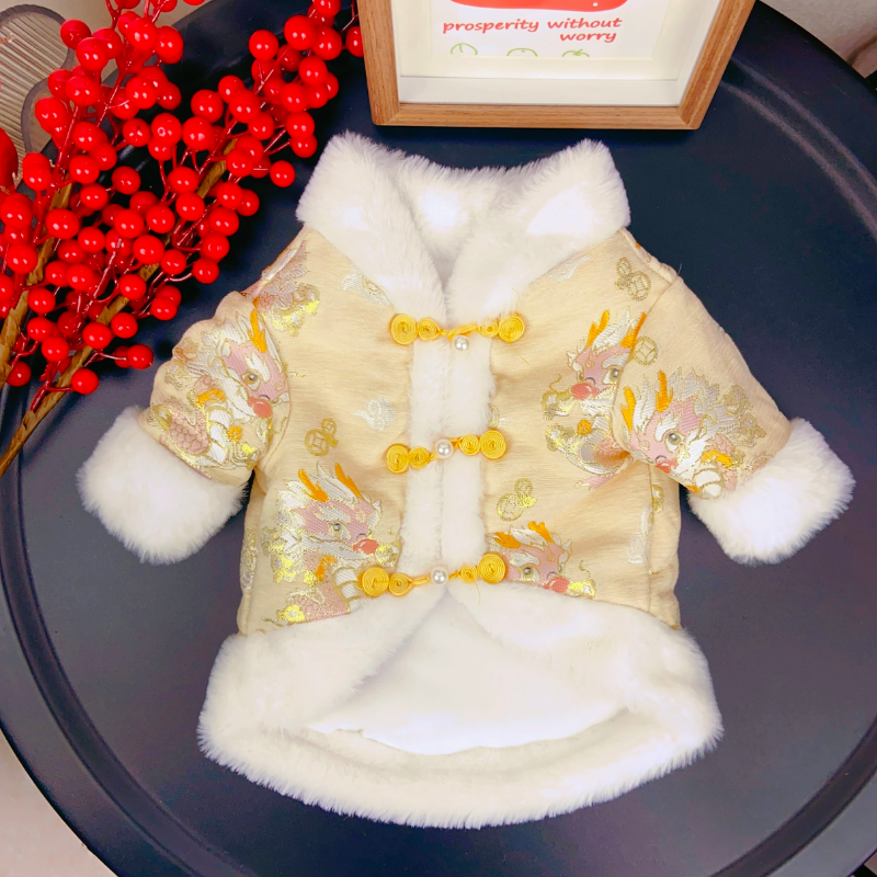 Imperial Dragon Designer Dog Coat - Image 5