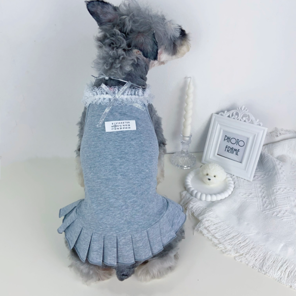 Maison Barkgiela Designer Dog Lace Dress - Image 11