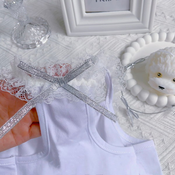 Maison Barkgiela Designer Dog Lace Dress - Image 9