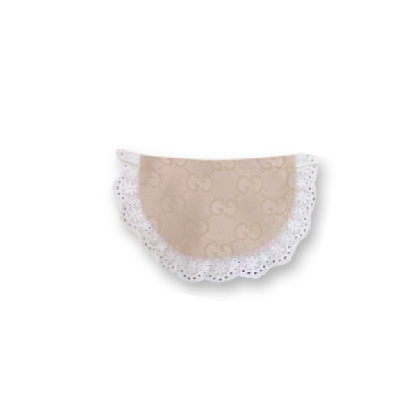 Pawcci Monogram Designer Dog Lace Bandana - Image 3