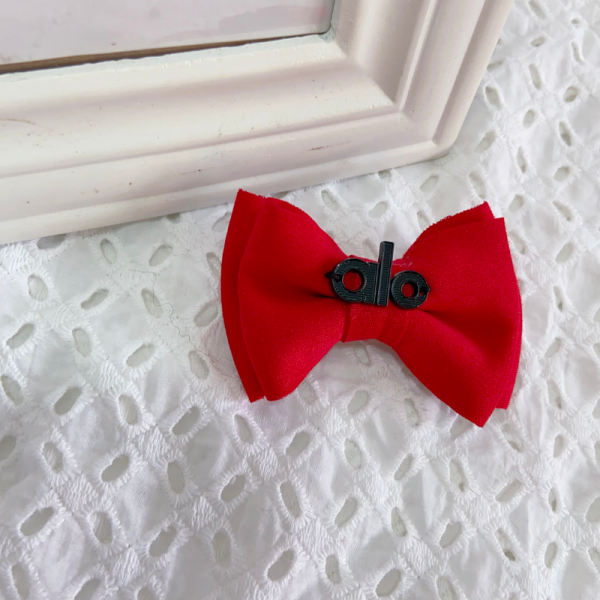 Pawlo Logo Designer Dog Satin Bow - Image 2