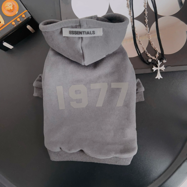 Fear of Dog Pawssentials 1977 Style Designer Dog Hoodie - Image 9