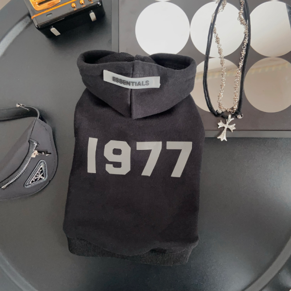 Fear of Dog Pawssentials 1977 Style Designer Dog Hoodie - Image 6