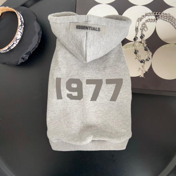 Fear of Dog Pawssentials 1977 Style Designer Dog Hoodie - Image 8