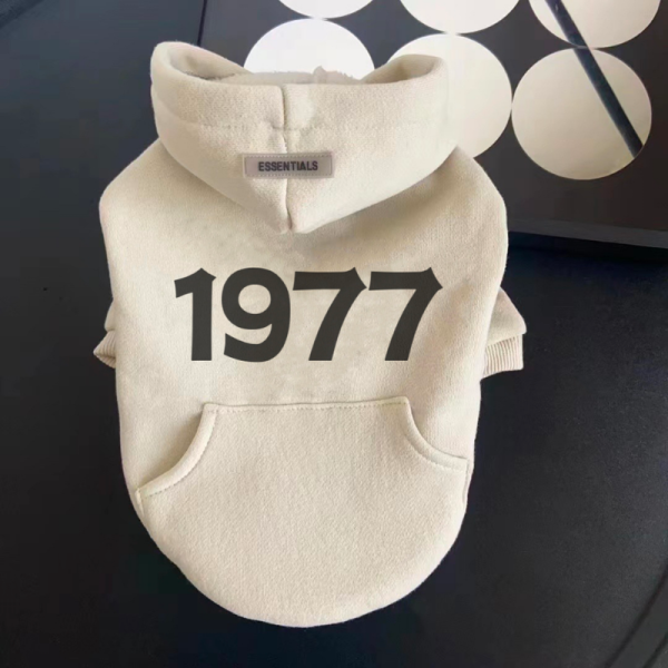 Fear of Dog Pawssentials 1977 Style Designer Dog Hoodie - Image 4