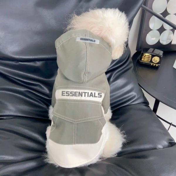 Pawssentials Designer Dog Jacket With Hood - Image 6