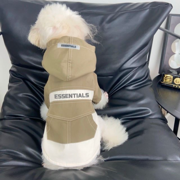 Pawssentials Designer Dog Jacket With Hood - Image 5