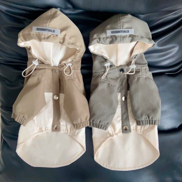 Pawssentials Designer Dog Jacket With Hood - Image 2