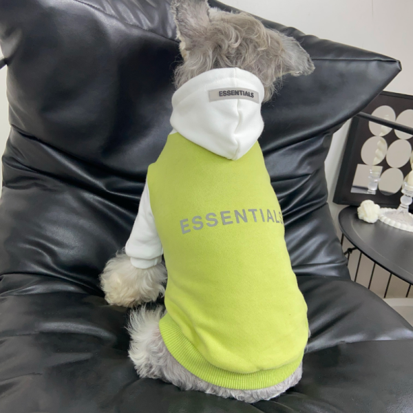 Fear of Dog Pawssentials Reflective Strips Designer Dog Hoodie - Image 13