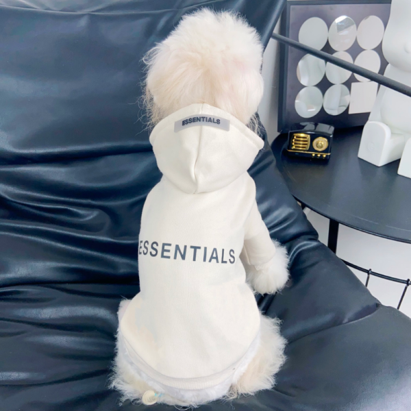 Fear of Dog Pawssentials Reflective Strips Designer Dog Hoodie - Image 11