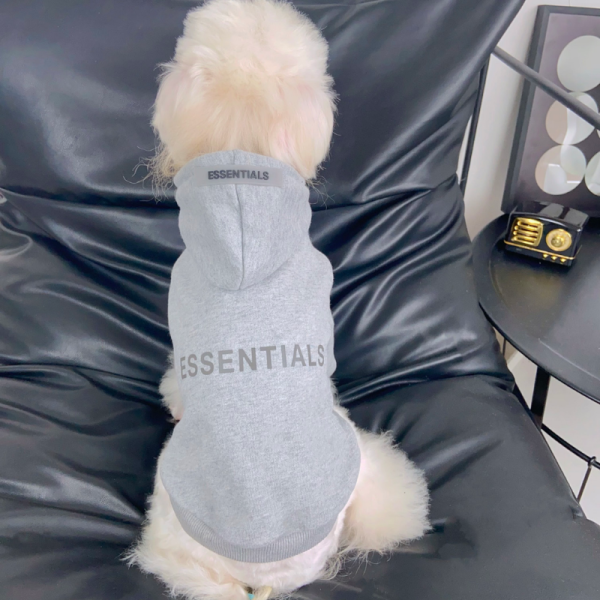 Fear of Dog Pawssentials Reflective Strips Designer Dog Hoodie - Image 8