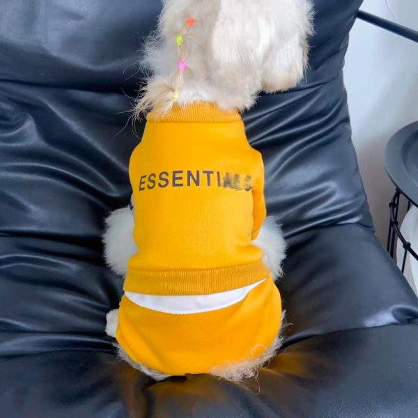 Fear of Dog Pawssentials Sweatshirt Style Designer Dog Jumpsuit - Image 10