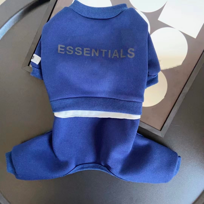 Fear of Dog Pawssentials Sweatshirt Style Designer Dog Jumpsuit - Image 6