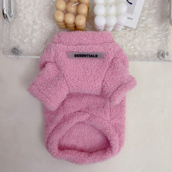 Pawssentials Teddy Designer Dog Sweatshirt with Scarf - Image 12