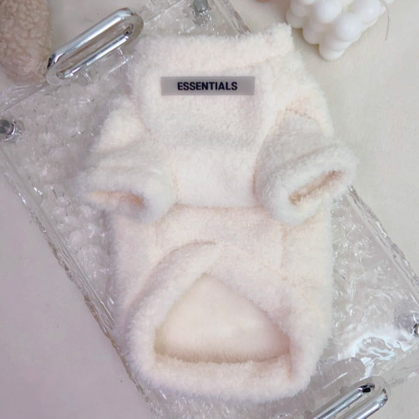 Pawssentials Teddy Designer Dog Sweatshirt with Scarf - Image 8
