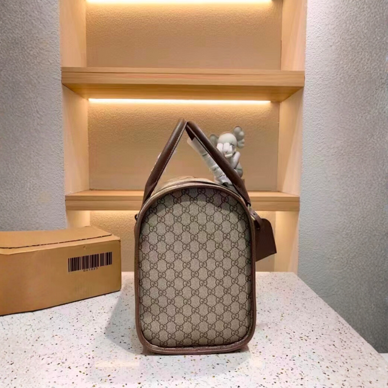 Pawcci GG Monogram Designer Dog Travel Carrier - Image 6