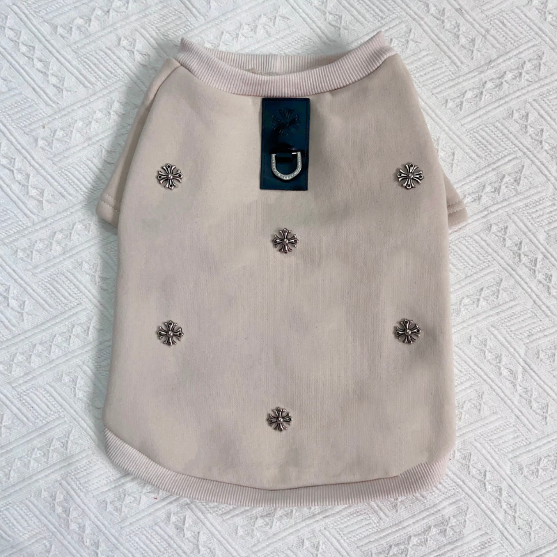 Chrome Paws Floral Cross Designer Dog Sweatshirt Harness - Image 4