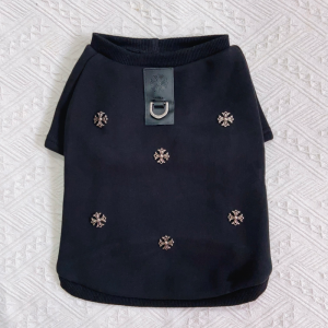 Chrome Paws Floral Cross Designer Dog Sweatshirt Harness