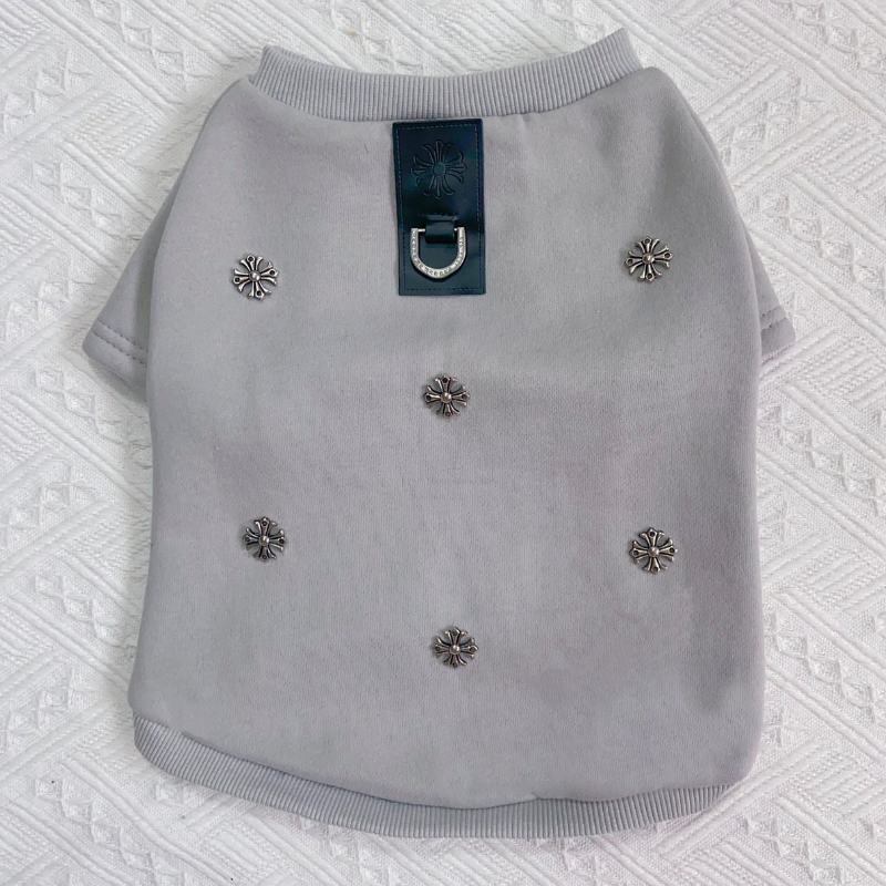 Chrome Paws Floral Cross Designer Dog Sweatshirt Harness - Image 6