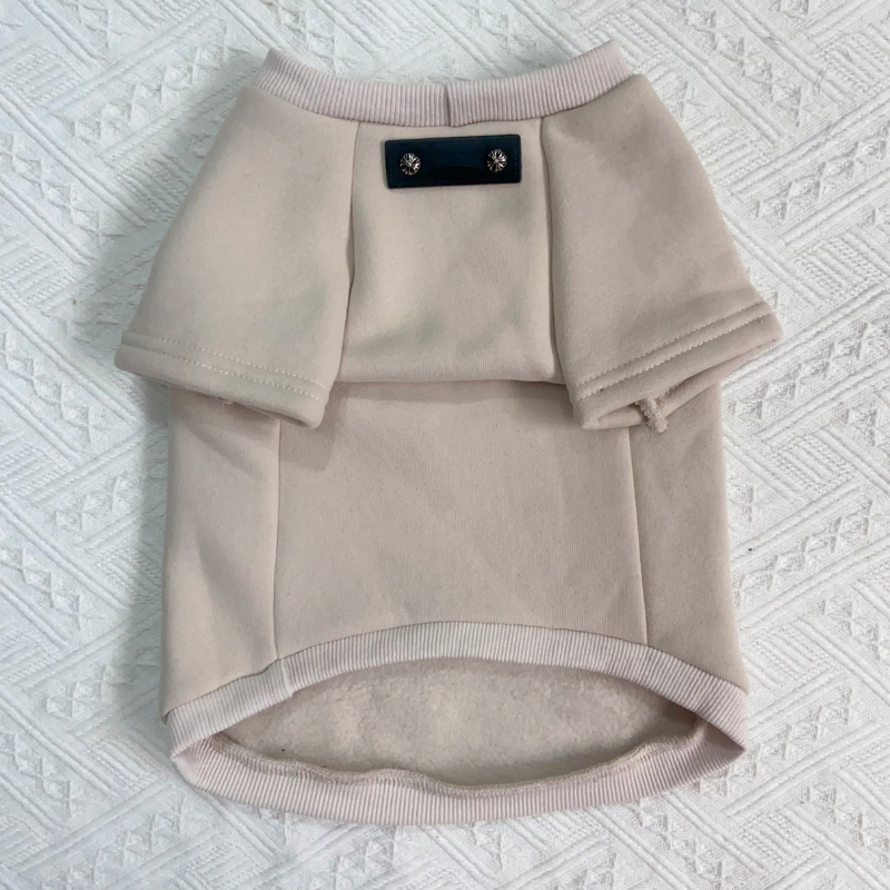 Chrome Paws Floral Cross Designer Dog Sweatshirt Harness - Image 2