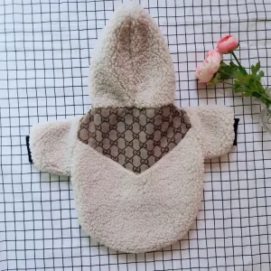 hooded pet jacket