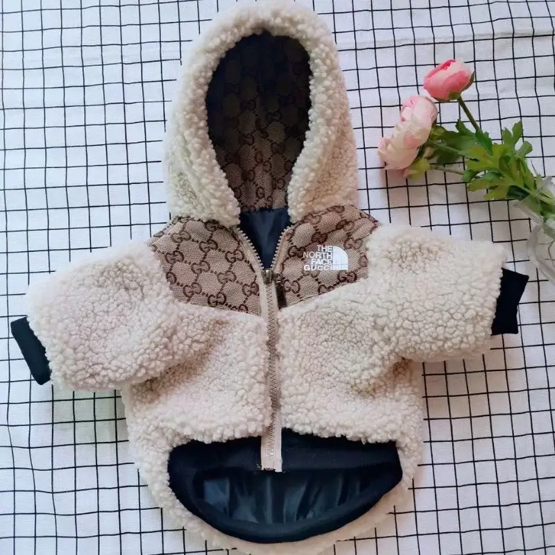 warm winter pet jacket