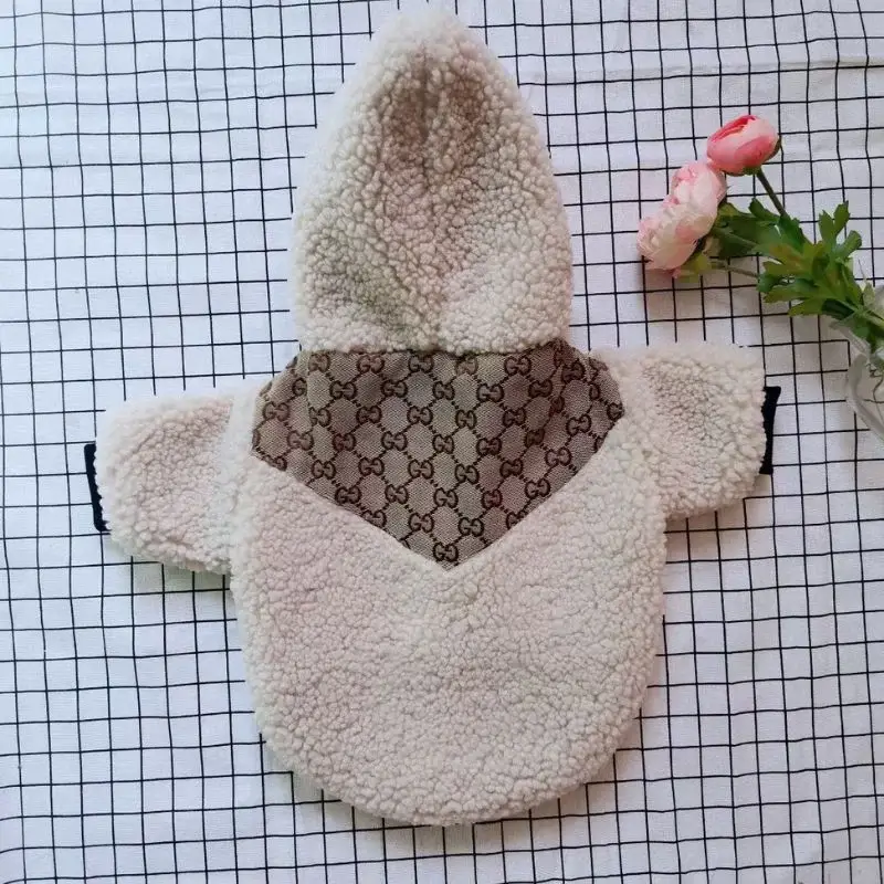 hooded pet jacket