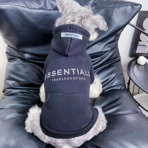 black hoodie for pets