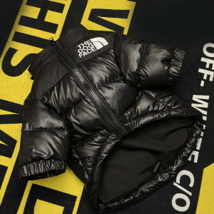 black winter jacket for pets