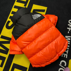 orange pet jacket for winter