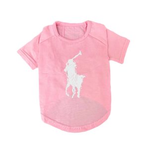 Pink Bark Lauren polo designer dog t-shirt – Supreme Dog Garage
