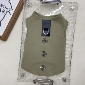 chrome hearts dog tank top styling view