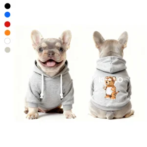 kenzo dog hoodie gray tiger teddy bear