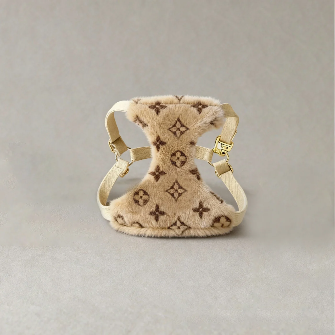 louis vuitton monogram dog harness photo