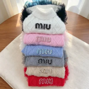 miu miu dog sweater dress size reference