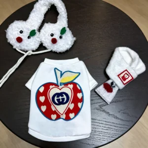 gucci dog sweatshirt white apple back view
