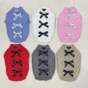 prada dog sweater cozy pullover view