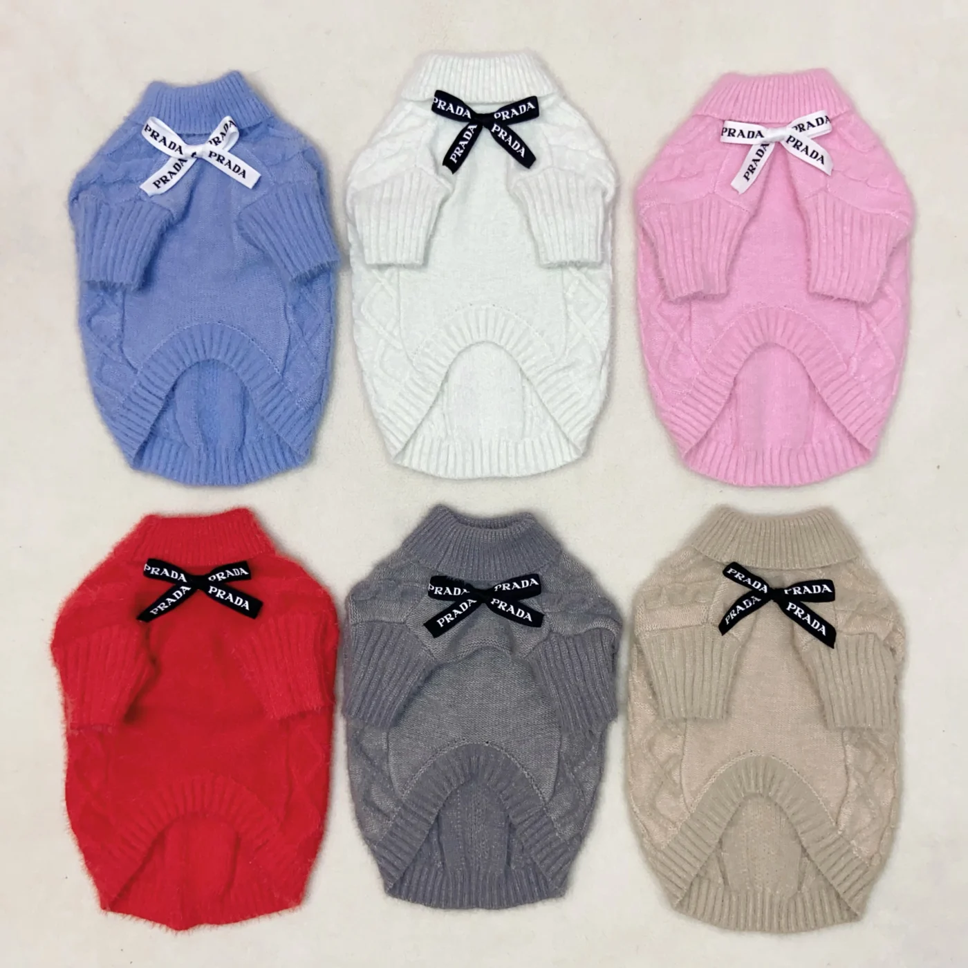 prada dog sweater small dog view